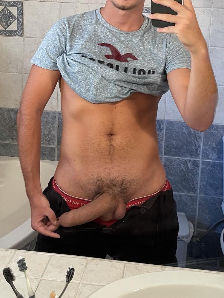 Guy with his dick out