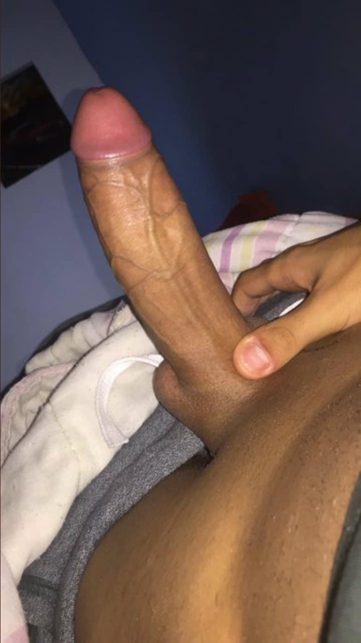 Horny boy taking a dick picture