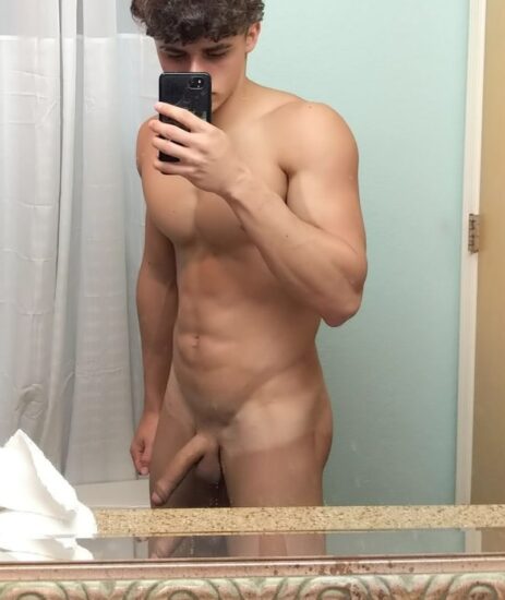 Perfect body and a big cock